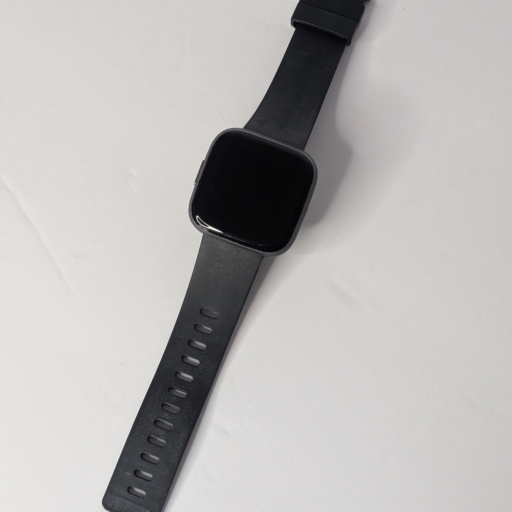 Fitbit Versa 2 Smartwatch with Black Strap